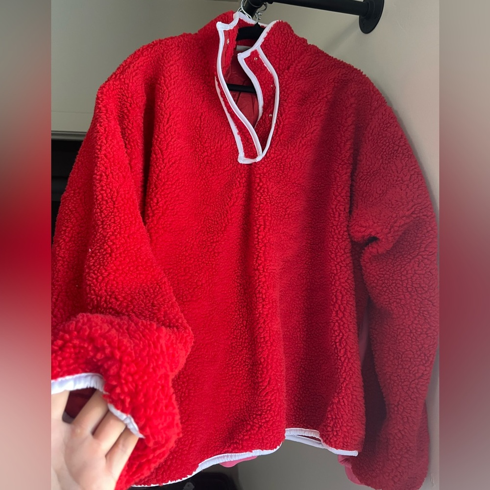 Parke Fleece Sweatshirt VALENTINE’S Sherpa L/XL
